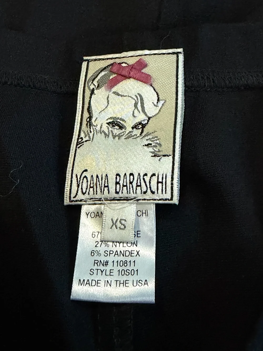 Yoana Baraschi Pull-On Black Skirt Size XS